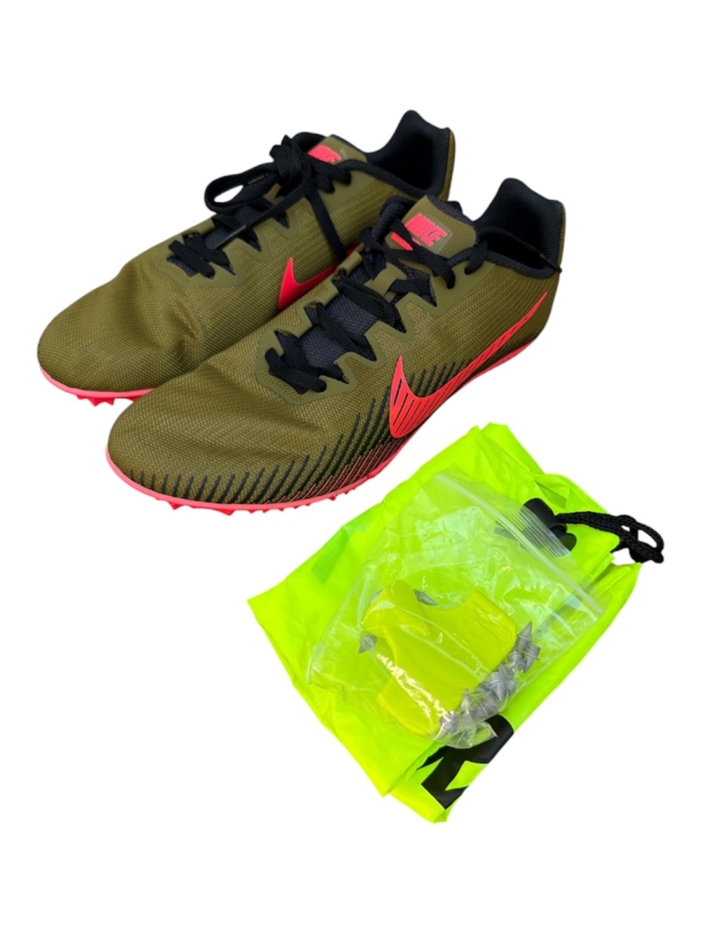 Nike Unisex Nike Zoom Rival M Men’s US Size 9.5 Track Shoes  AH1020-301 EUC